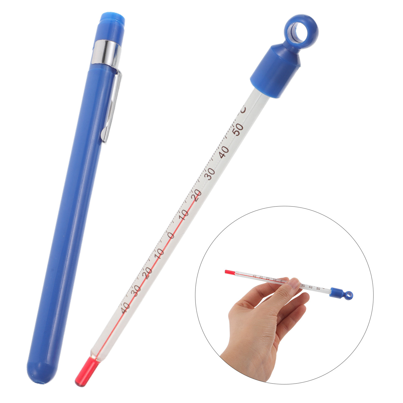 Home Cooking Reading - Wine Thermometer Glass Easy Read Precision