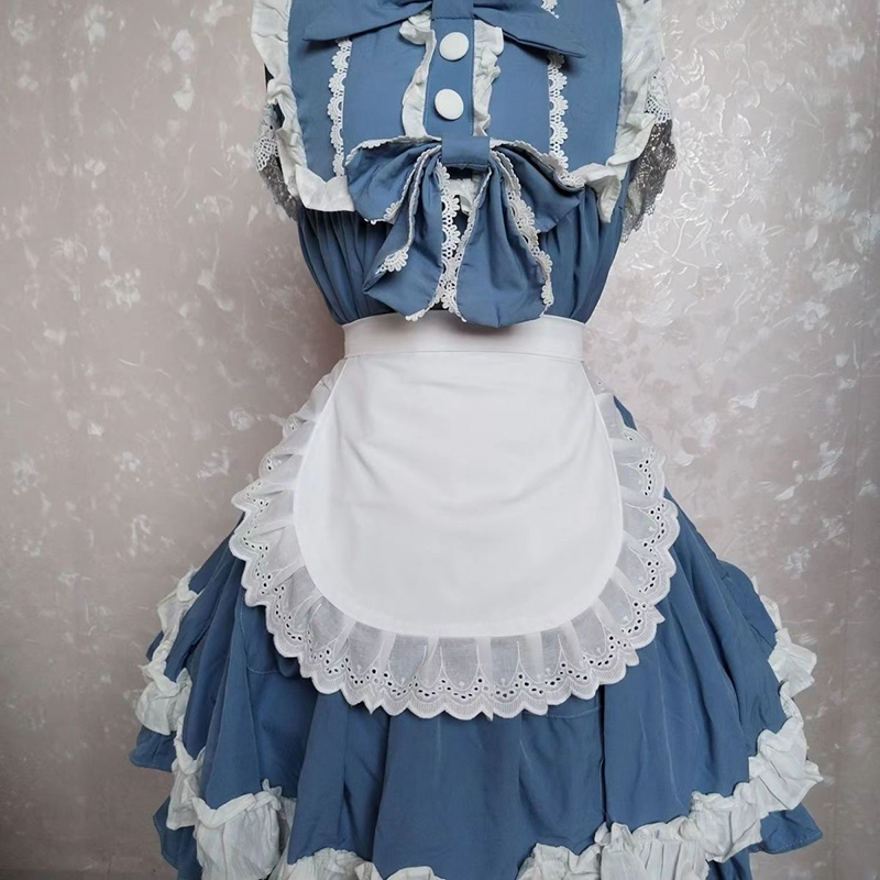 Sexy Lace Black White Bib Beau - Home Cooking Work ulasan dan harga