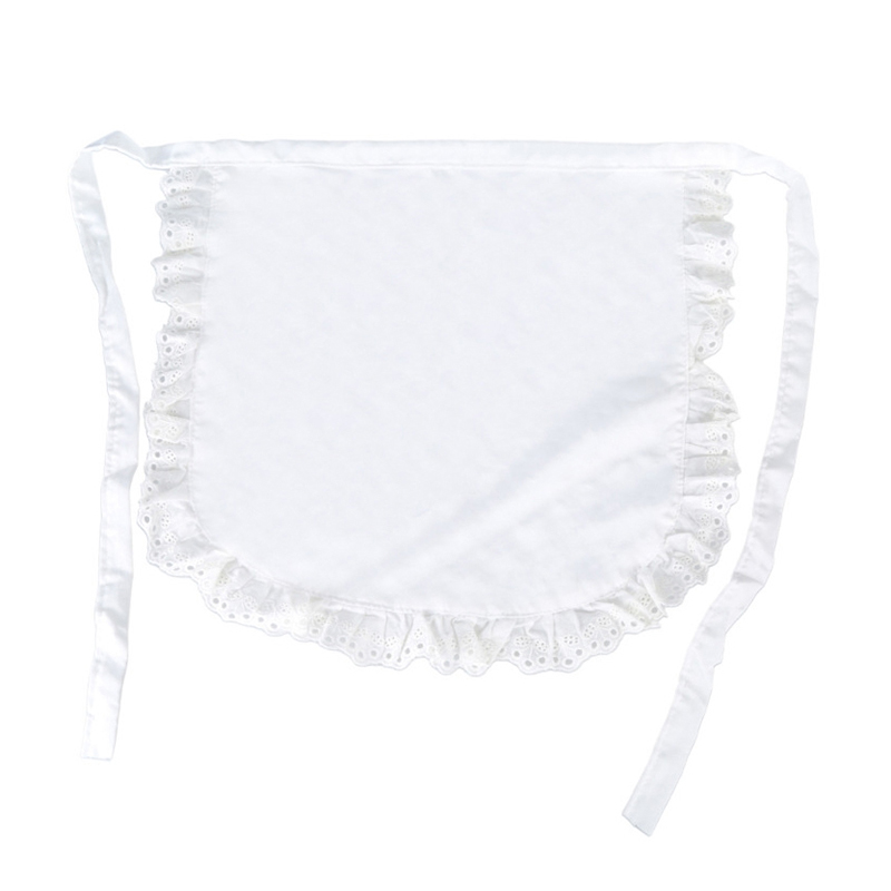 Sexy Lace Black White Bib Beau - Home Cooking Work ulasan dan harga