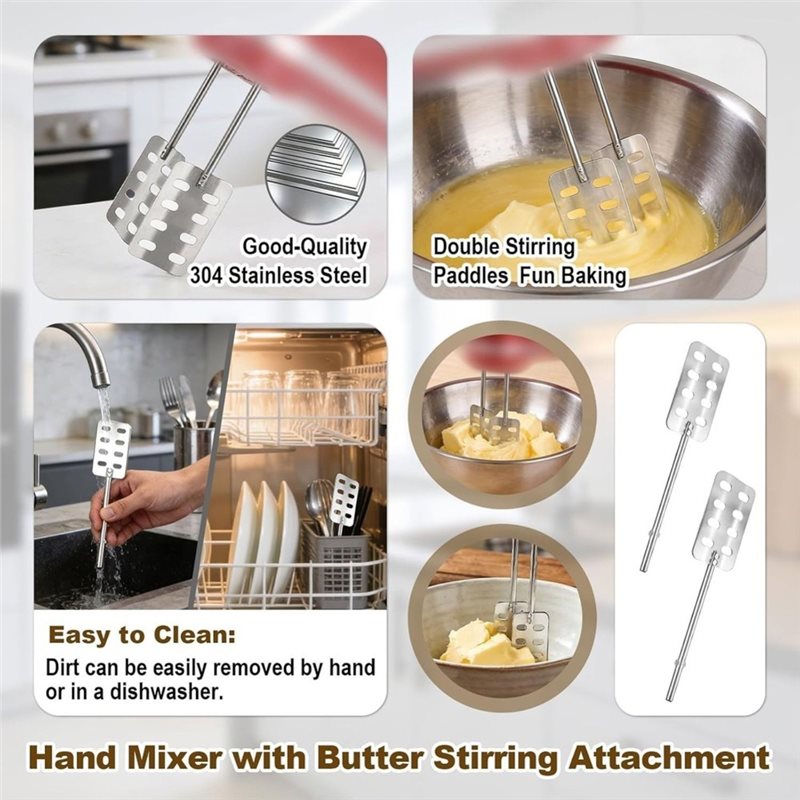 Replacement Kit(2Pcs) For Hand - Kitchenaid Mixer Hand Mixer ulasan dan harga