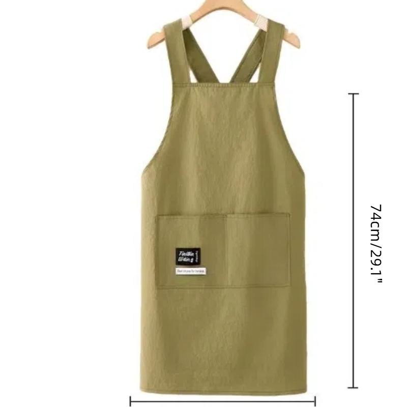[F] Cooking Kitchen Aprons Bre - Home Cooking Work ulasan dan harga