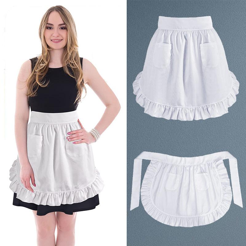 Woman Half Waist Cooking Kitch - Home Cooking Work ulasan dan harga