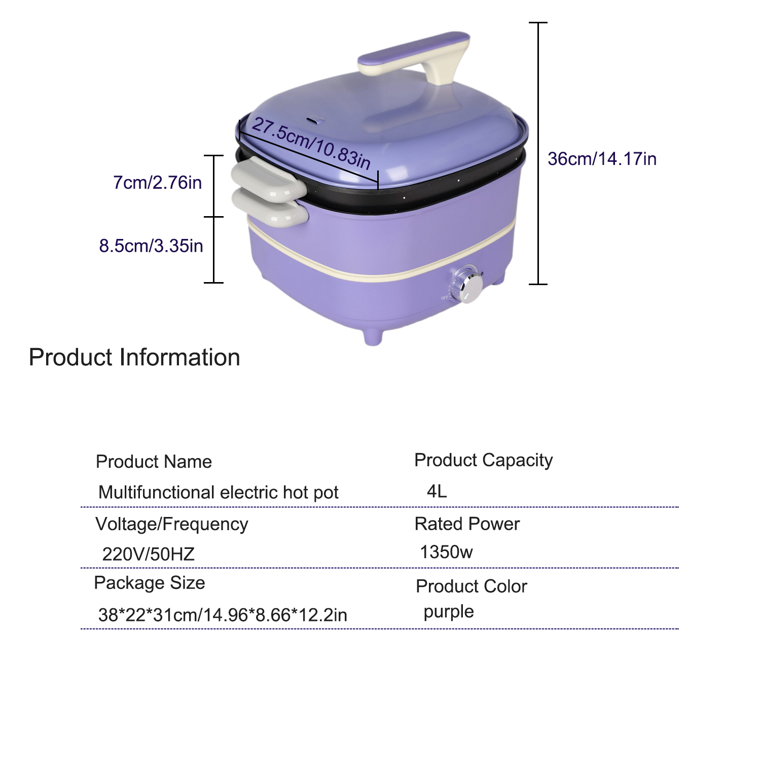Mitcmolard Modern Multifunctio - Home Cooking Electric ulasan dan harga