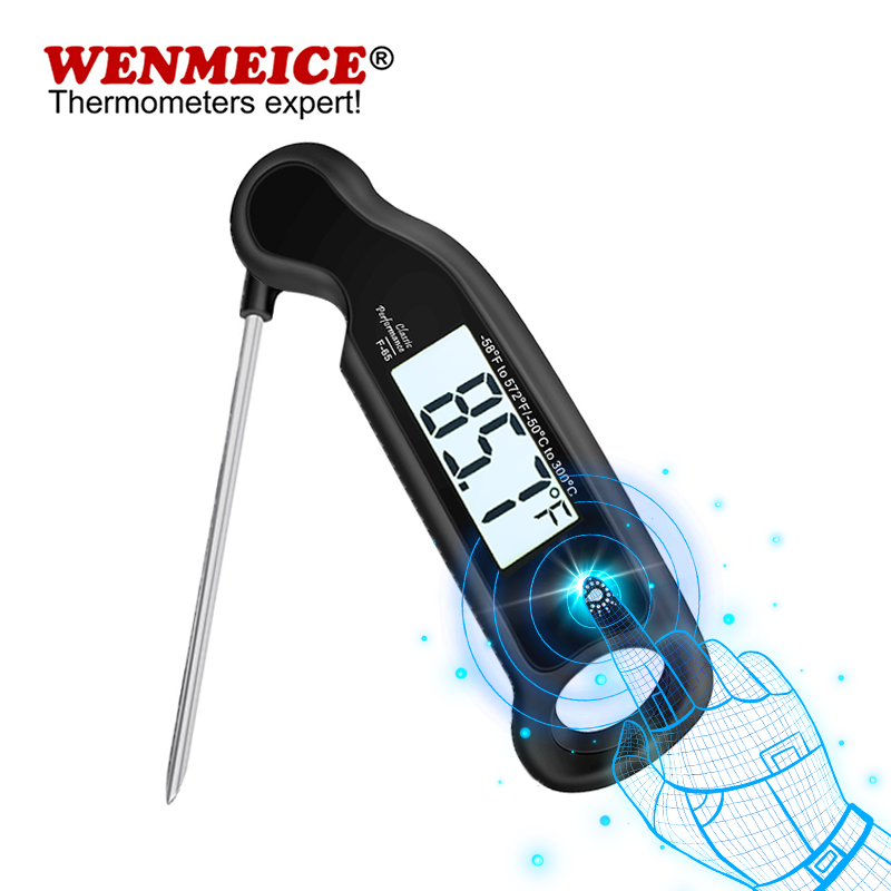 WENMEICE Digital Meat Thermome - Home Cooking Reading ulasan dan harga