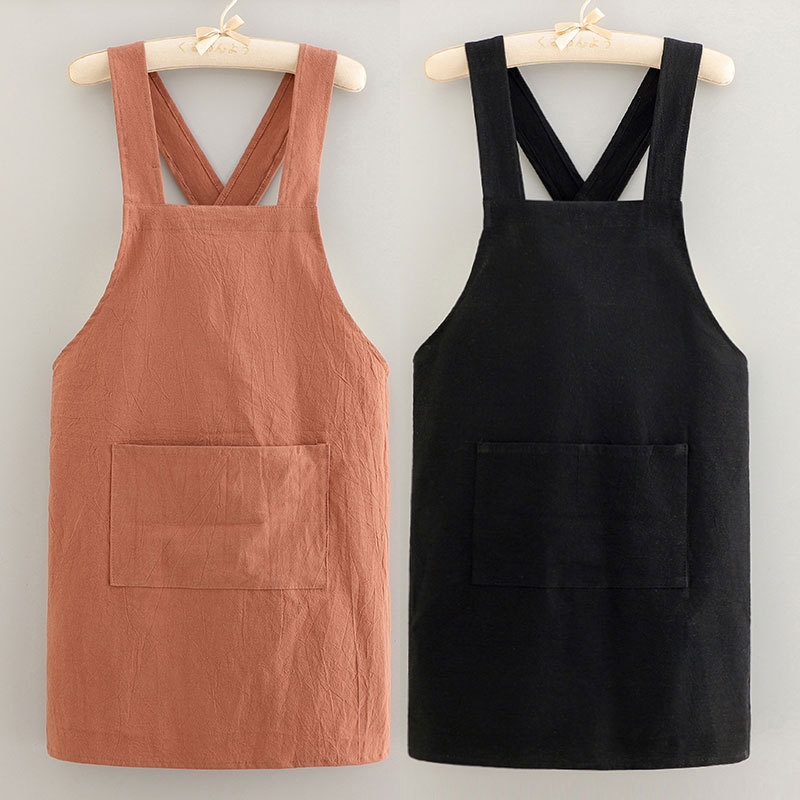 1 Pc Cooking Cotton Kitchen Ap - Home Cooking Work ulasan dan harga