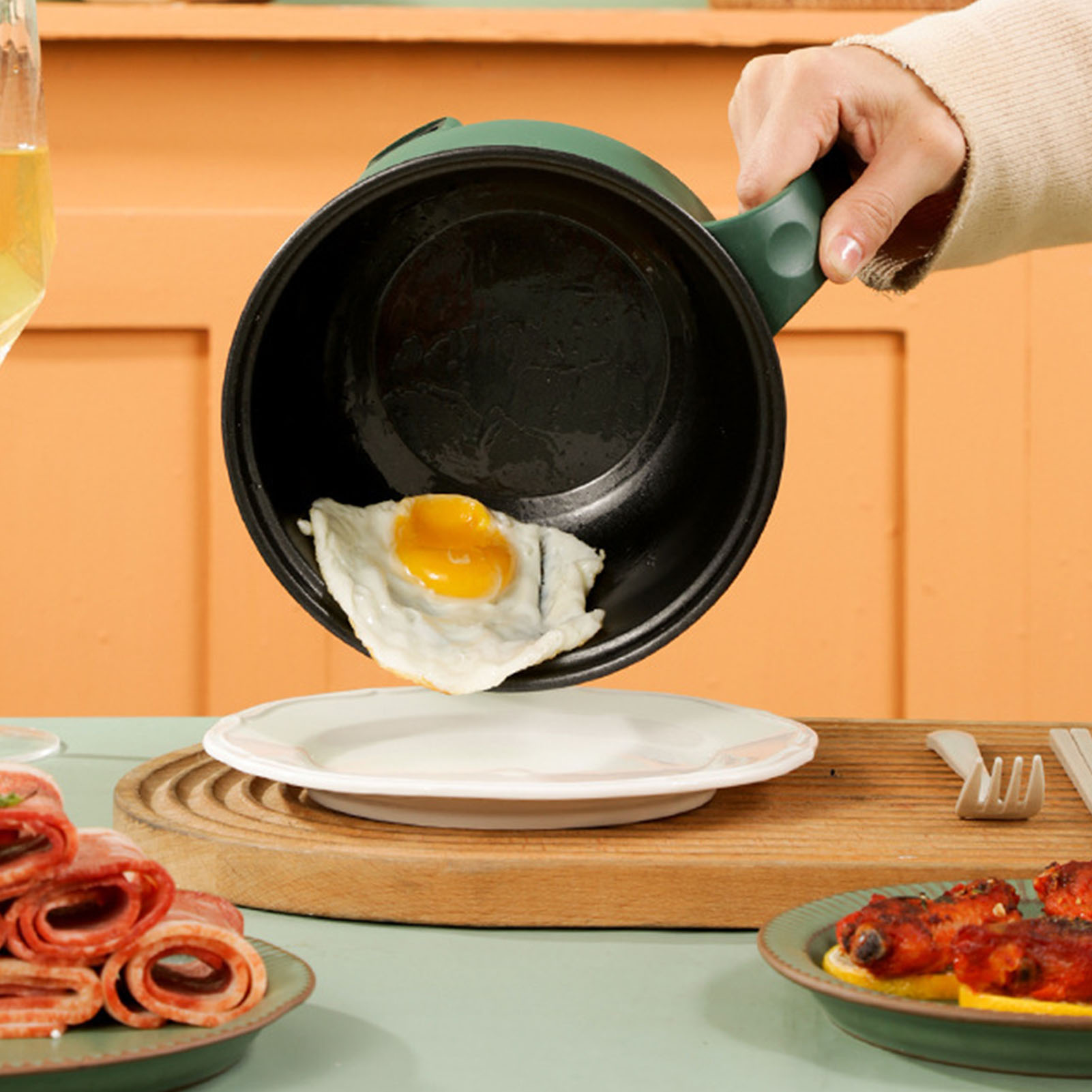 Electric Cooking Pot 1.5L 600W - Home Cooking Electric ulasan dan harga